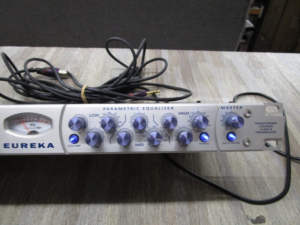 PreSonus Eureka Transformer Coupled Class A Preamp EQ And CompressionW/ CABLE