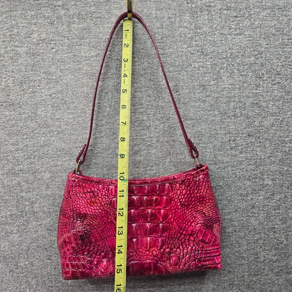 BRAHMIN ANYTIME EMBOSSED MINI SHOULDER BAG