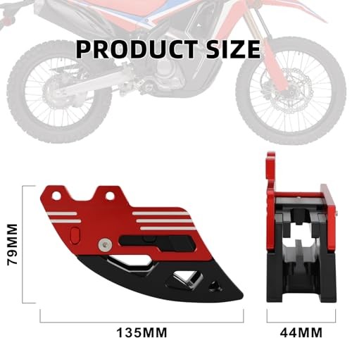 Chain Guide for CRF300L,Adjustable Motorcycle Chain Guard Protector for Dirt