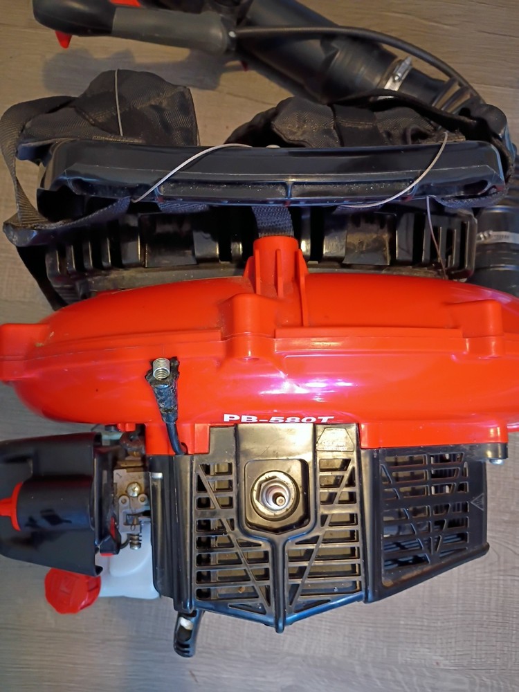 ECHO PB-580T Gasoline Powered Plastic Backpack Leaf Blower Orange/Black Model