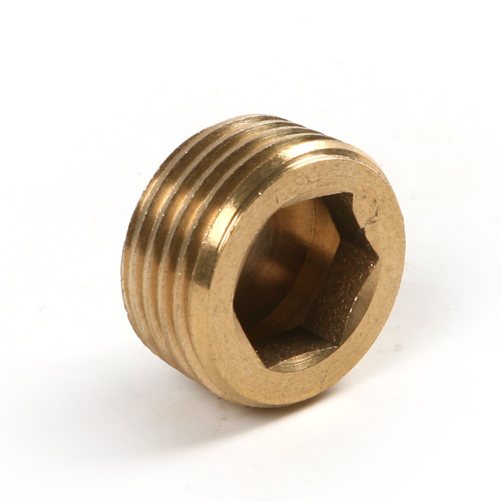 20PCS Pipe Plug 1/8" 1/4" 3/8" 1/2" Male Thread Hex Internal Head Socket Fitting