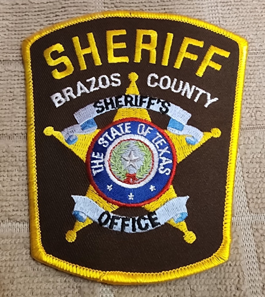 TX Brazos County Texas Sheriff's Office Patch