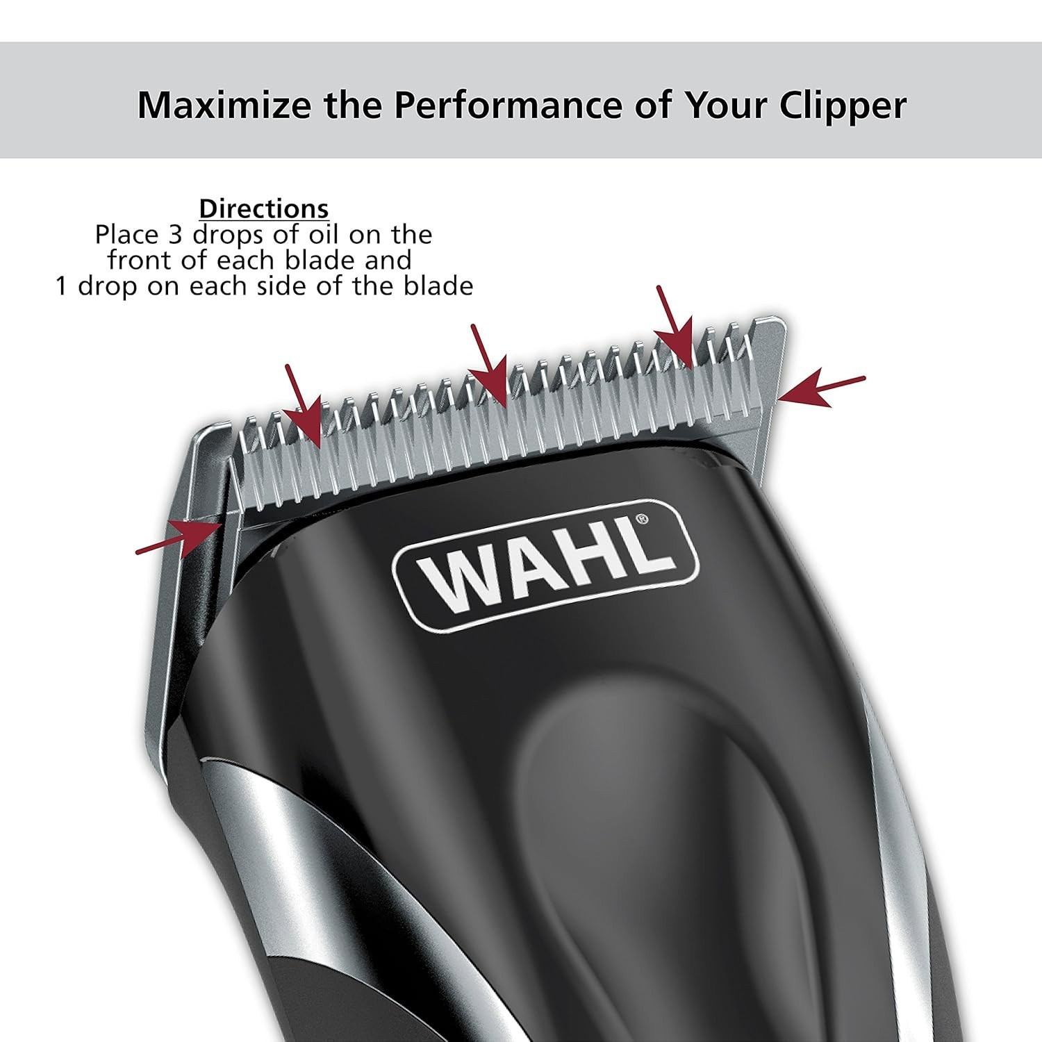 Wahl Premium Hair Clipper Blade Lubricating Oil for Clippers Trimmers & Blade