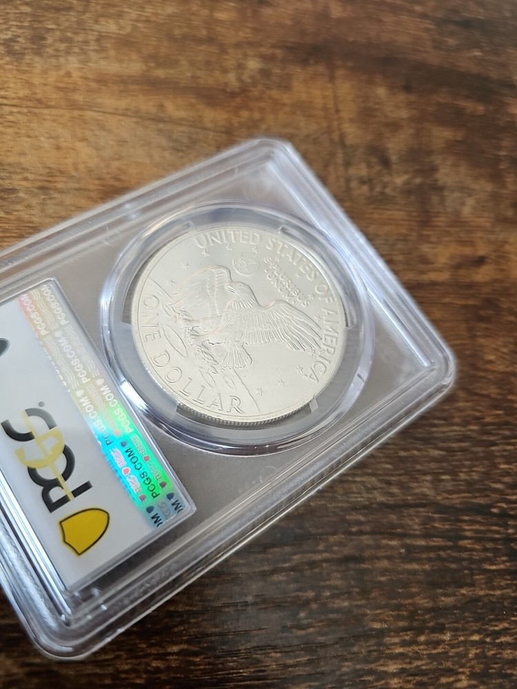 1971 S $1 Silver PCGS MS65 Eisenhower "Ike" Dollar 40%
