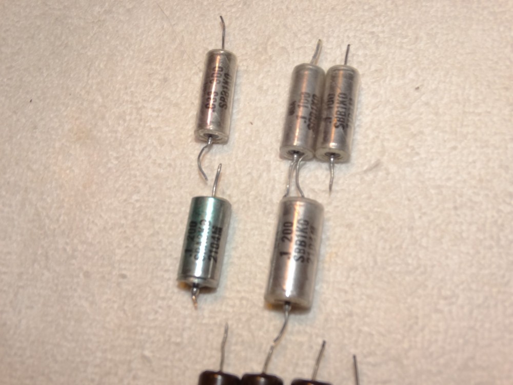 15 - Sprague Bumble Bee & Sangamo Capacitor Pulls *Vintage* #6