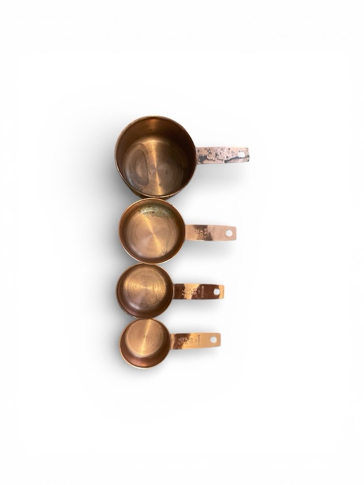 Copper Plated Stainless Measuring Cups