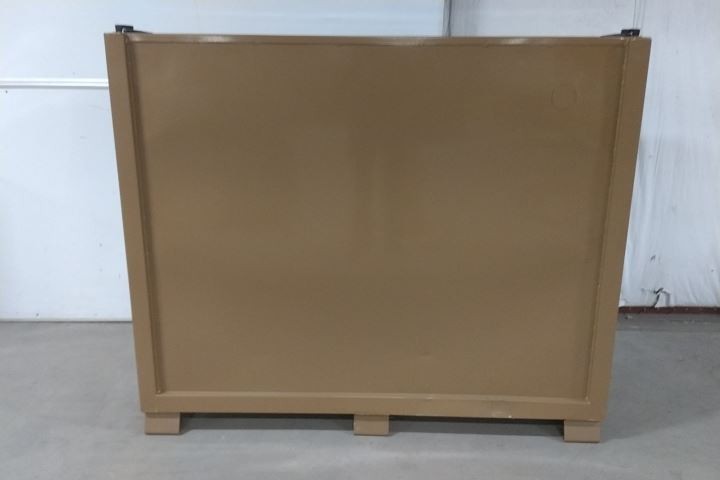 Knaack 1020 52 Cu Ft Total Storage Cap Tan Steel Jobsite Cabinet