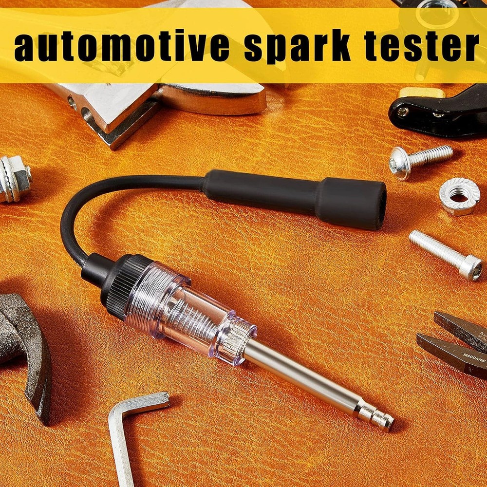 Inline Spark Plug Tester Engine Straight Boot Ignition Tester Light Lawnmower Ch