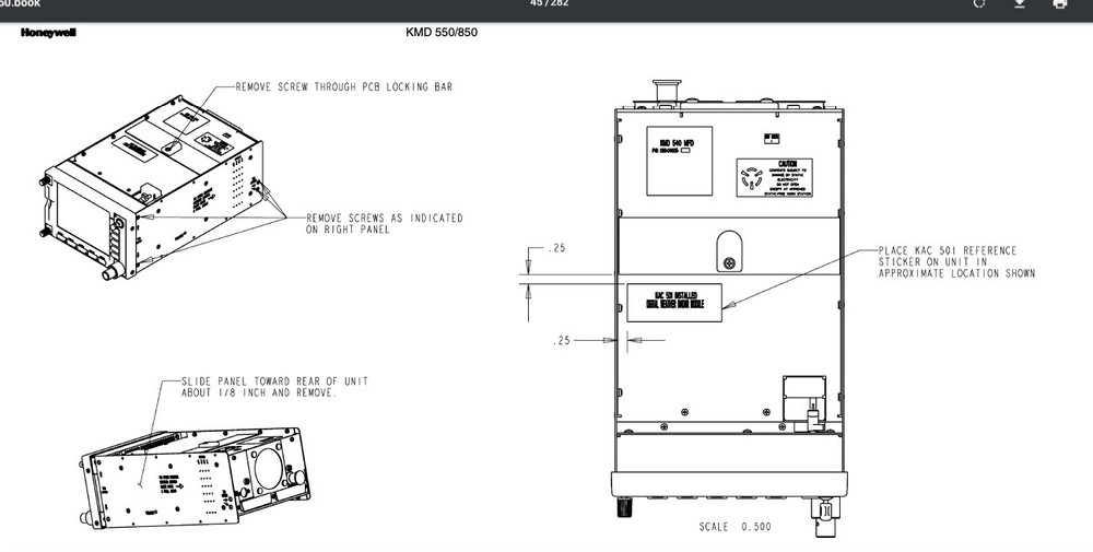 Bendix King KMD 550 850 Multi Function Display INSTALLATION MANUAL