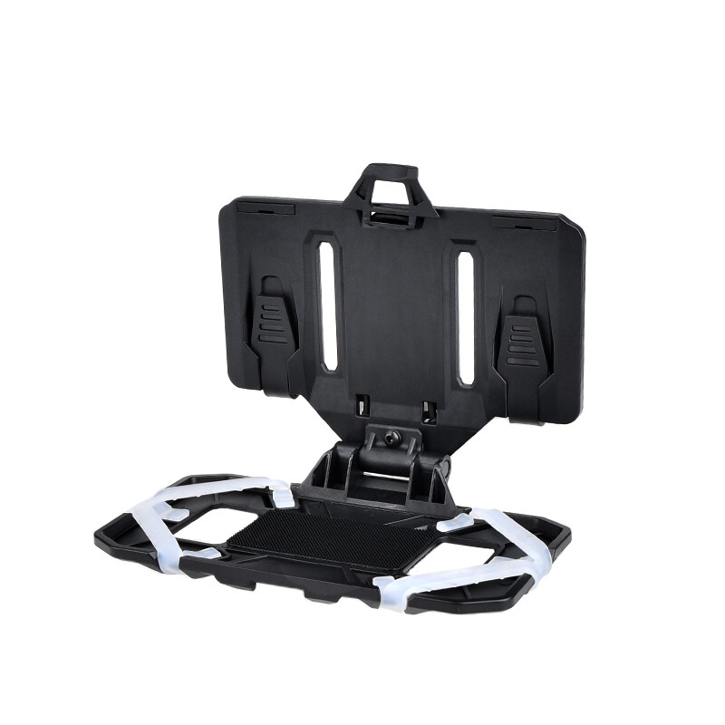 Folded Tactical Vest Front Molle Phone Flip Holder Admin Pouch Navigation Board