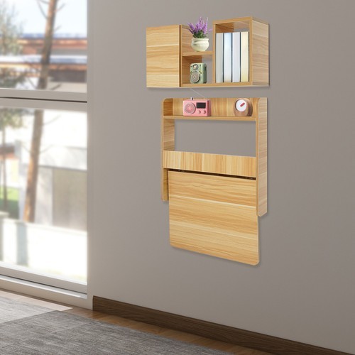 Wall Mounted Folding Table - Space Saving Dining and Writing Solution