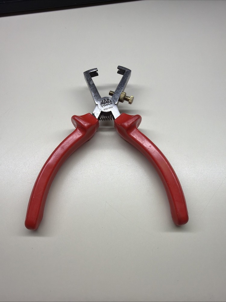 RARE! Mac Tools P301990 Adjustable Wire Stripper Pliers Nice Shape T8