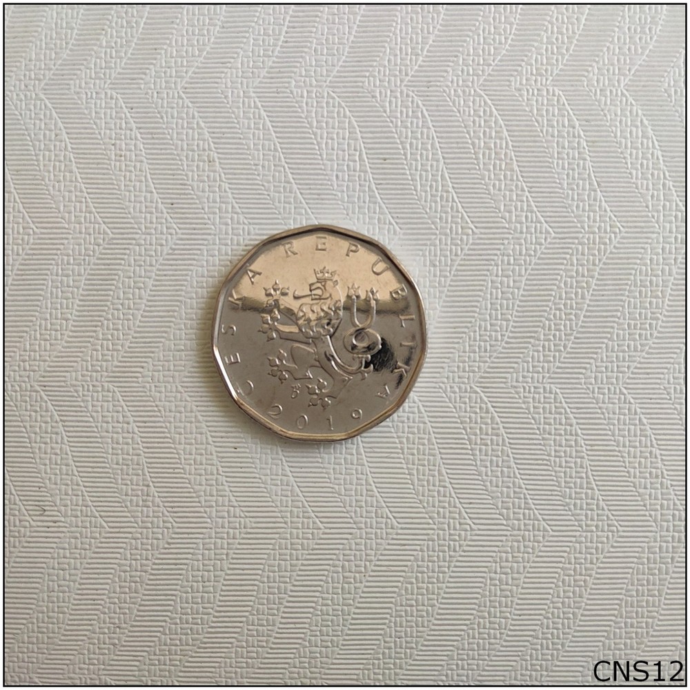 Czech Republic 2 Koruny 2019 Coin (CNS12)