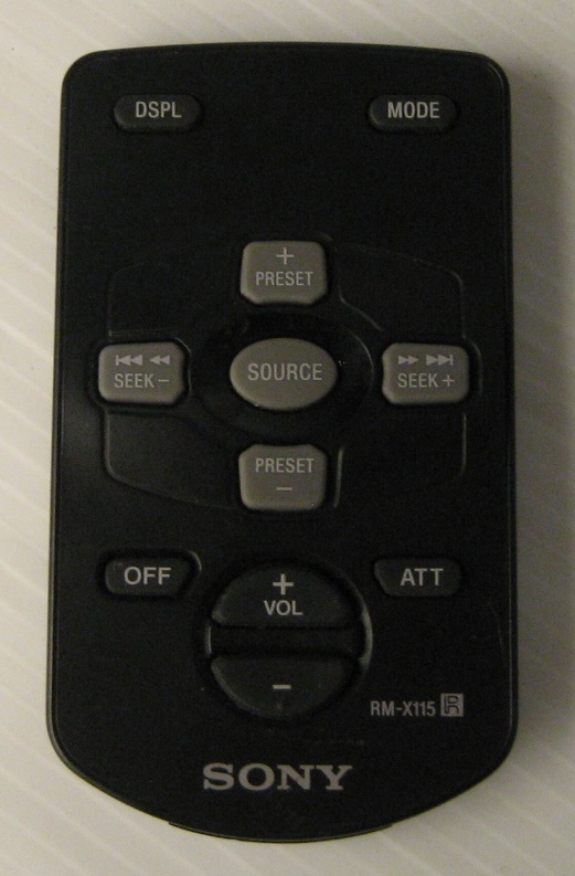 Sony RM-X115 Remote Control