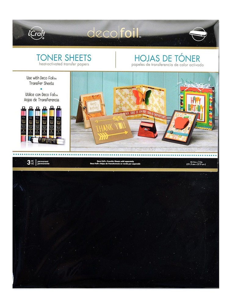 Therm O Web iCraft Deco Foil Toner Sheets