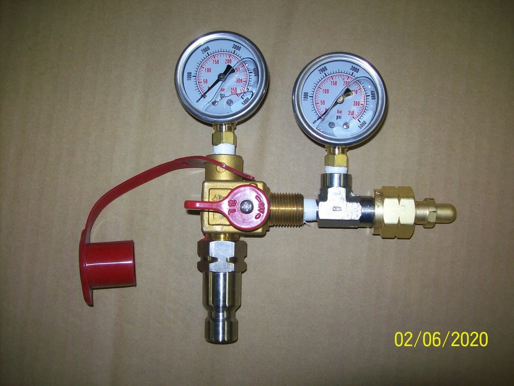 Sail Boat CNG Tank Refill Adapter
