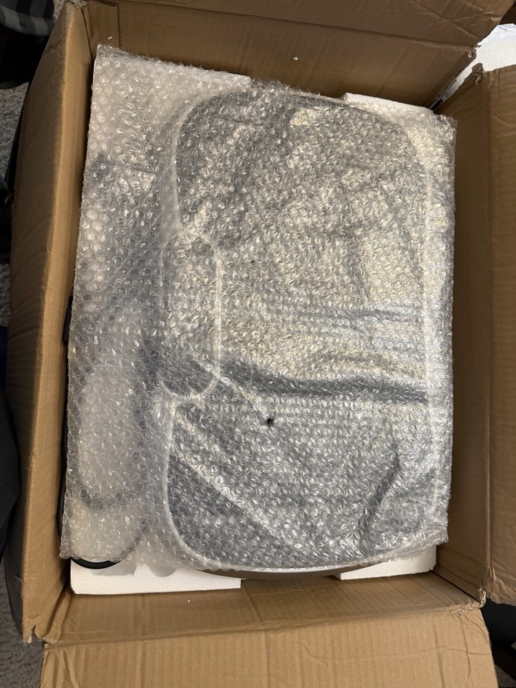 Oscillating Vibration Platform Machine Black Silver with Remote Control