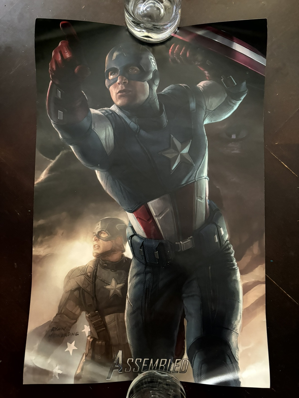 2011 SDCC Avengers Promo Posters MCU Ironman, Captain America, Thor, , Hulk,Fury