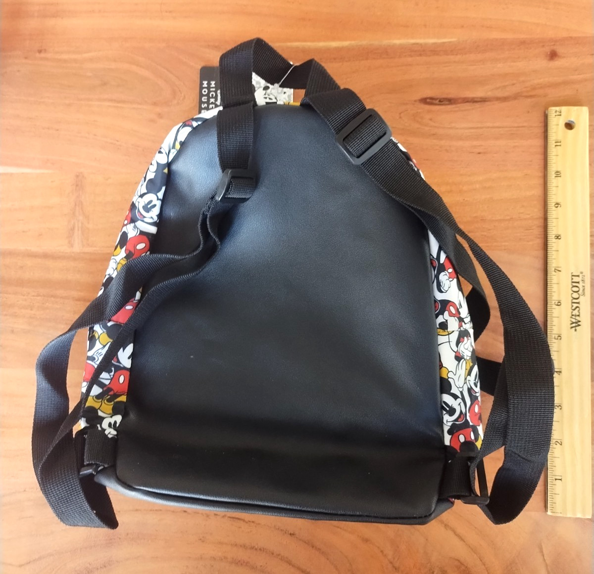 Bioworld Disney Mini Backpack All Over Multi-Color Mickey Mouse Print Nylon EUC