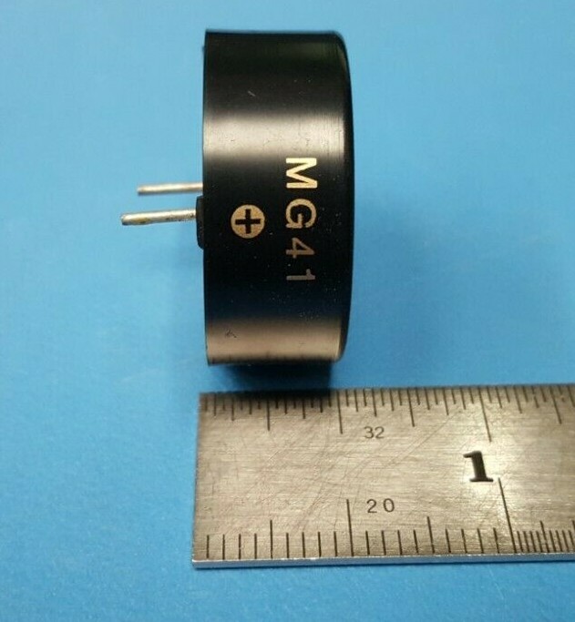 (2 pcs), PCB Mount Mini Speaker, MG41, Breadboard-Friendly,1 1/8"Diameter,8 OHM