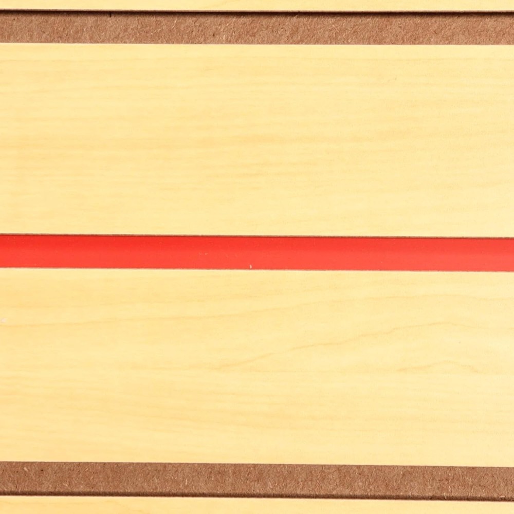 Vinyl Inserts Slatwall Red Panel Shelving Display 390 ft Decorative