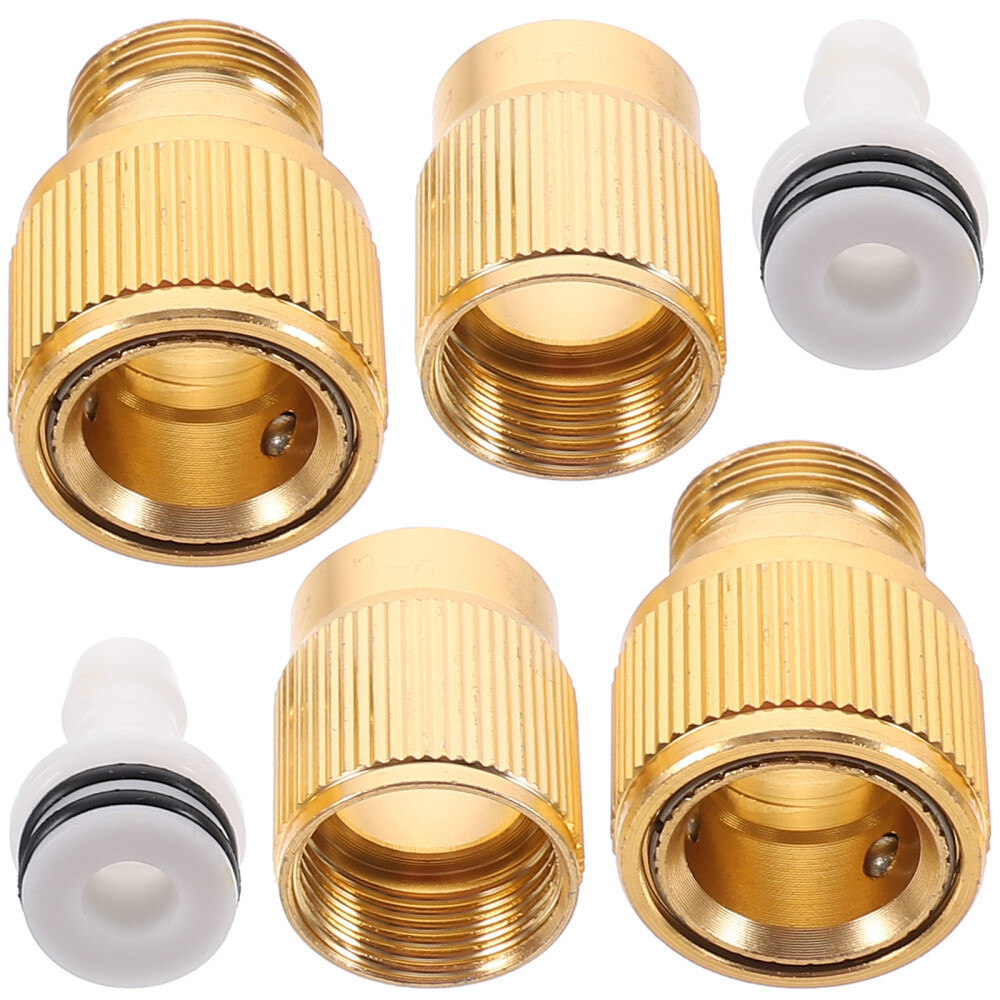 2-Pack End Connectors for Expanding Garden Hose