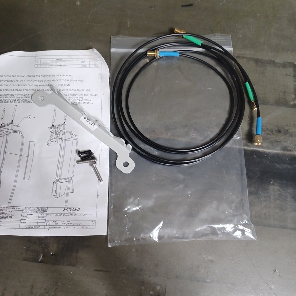 Howard RP SMA DUAL Antenna Mount V2