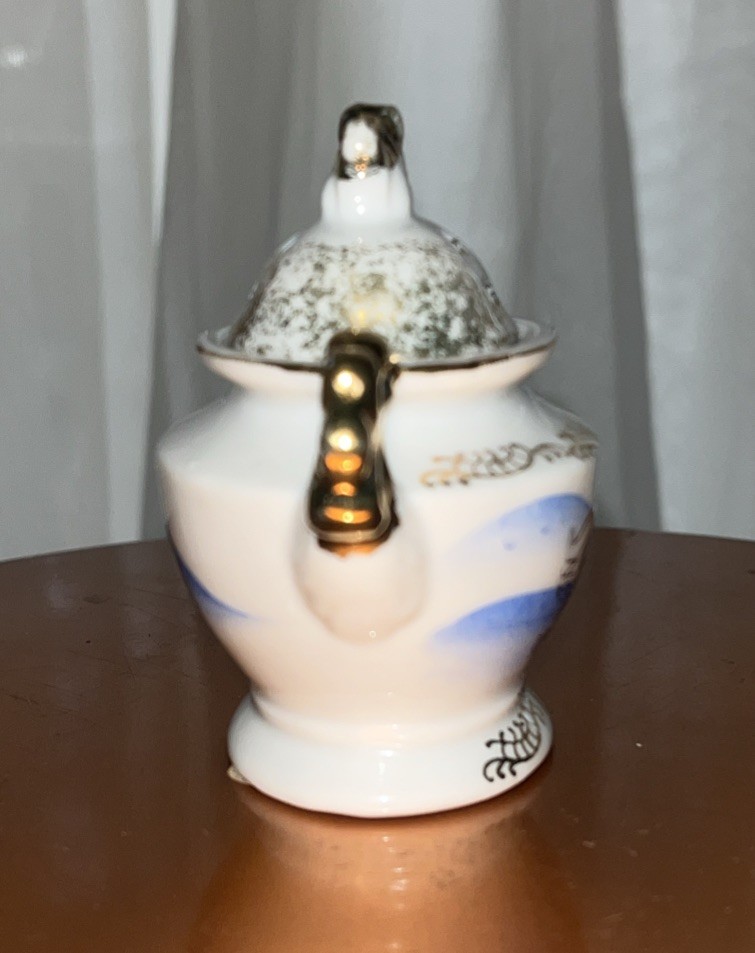 Vintage Hand painted Oriental Incense Burner