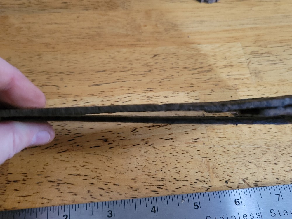 Antique Cast Iron Hinge Farm Barn Rustic Primitive 12" open