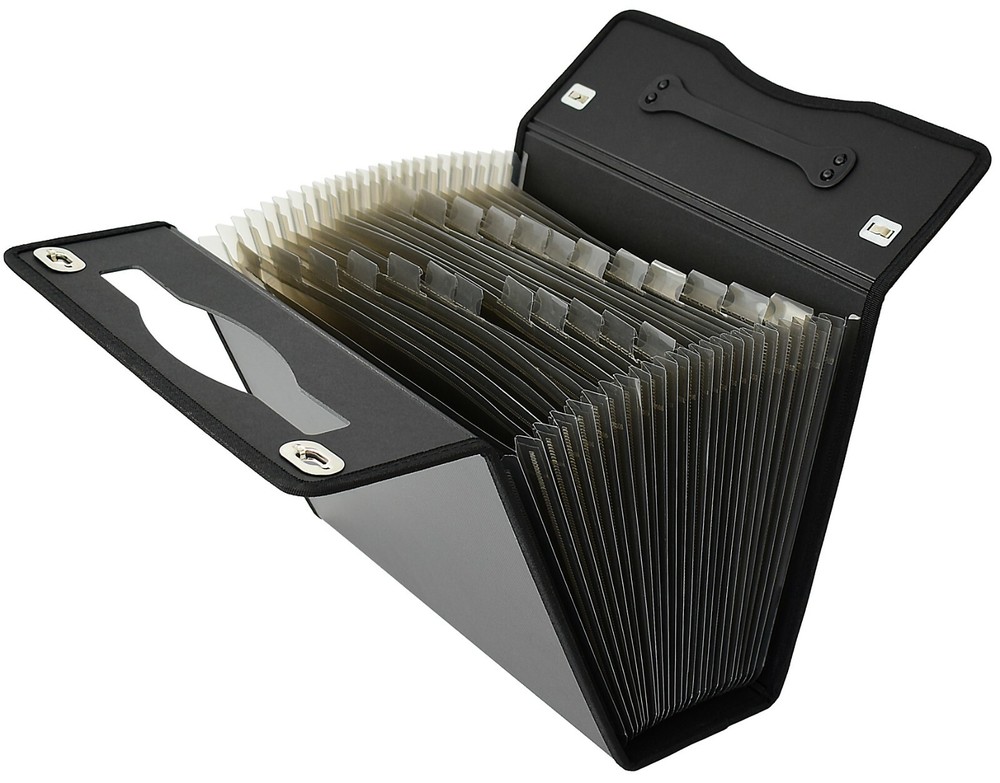 Accordian file folder organizer Expanding File folder Document holder file box