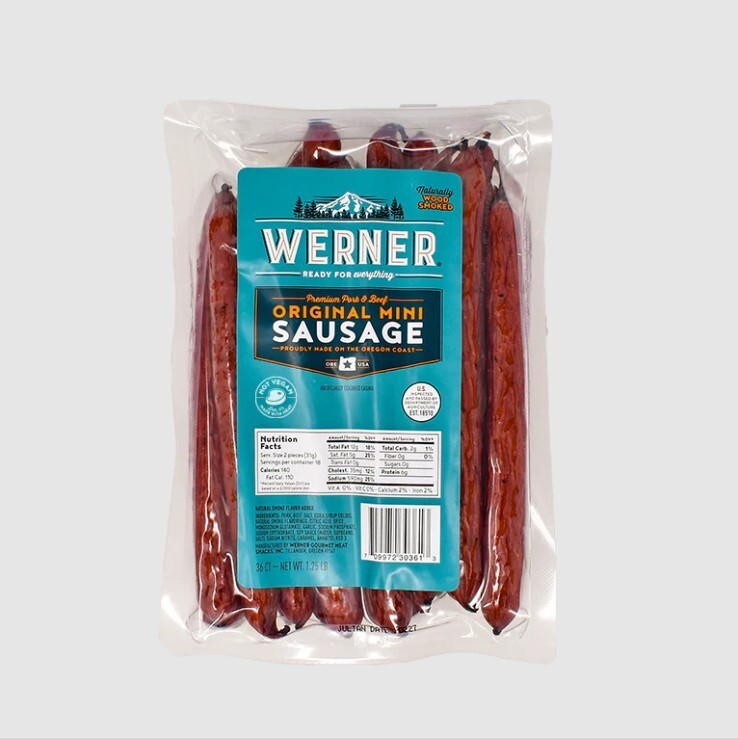 Werner 6" Original Mini Sausage 36 Ct
