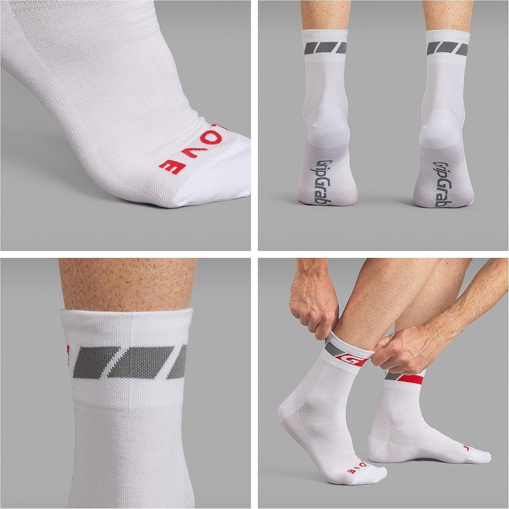 Comfortable Regular Cut Cycling Socks - Coolmax Technology, Perfect for Spinning