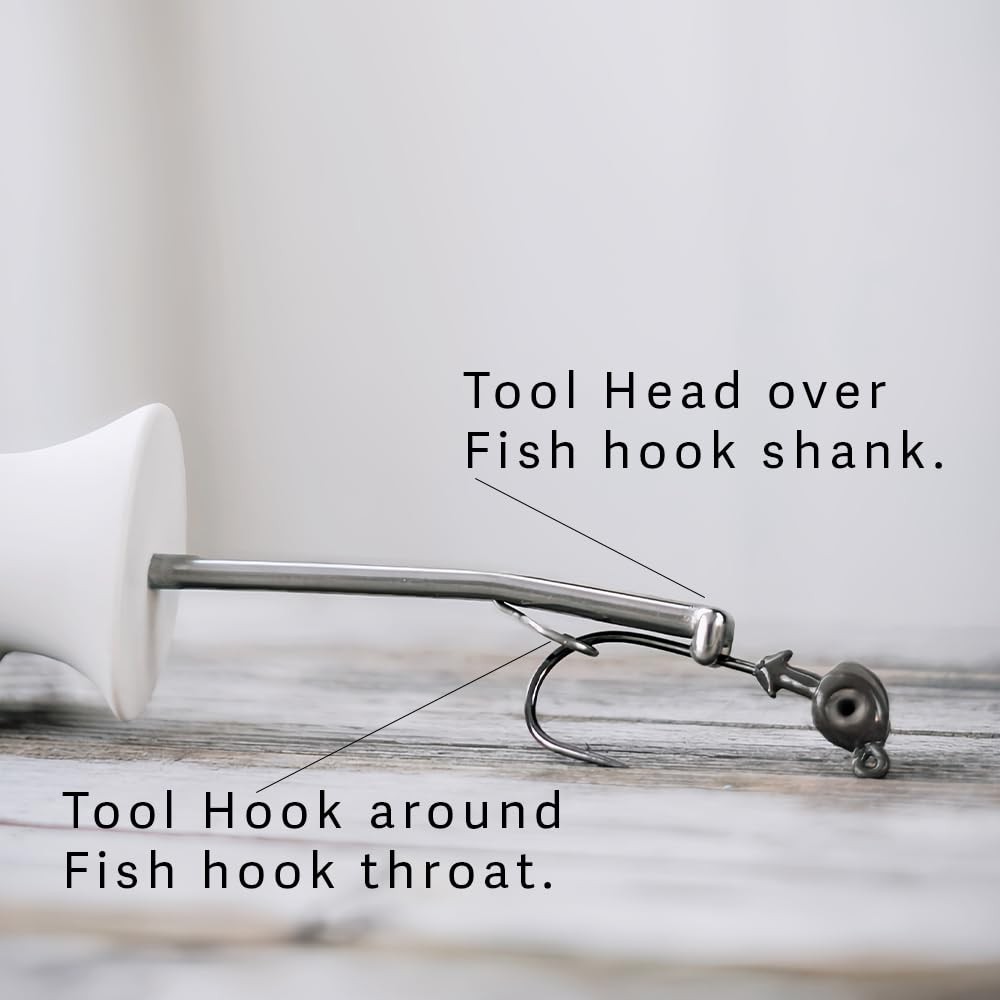 Human Fish Hook Removal Tool. The Only Ambidextrous Ergonomically Designed Hu...