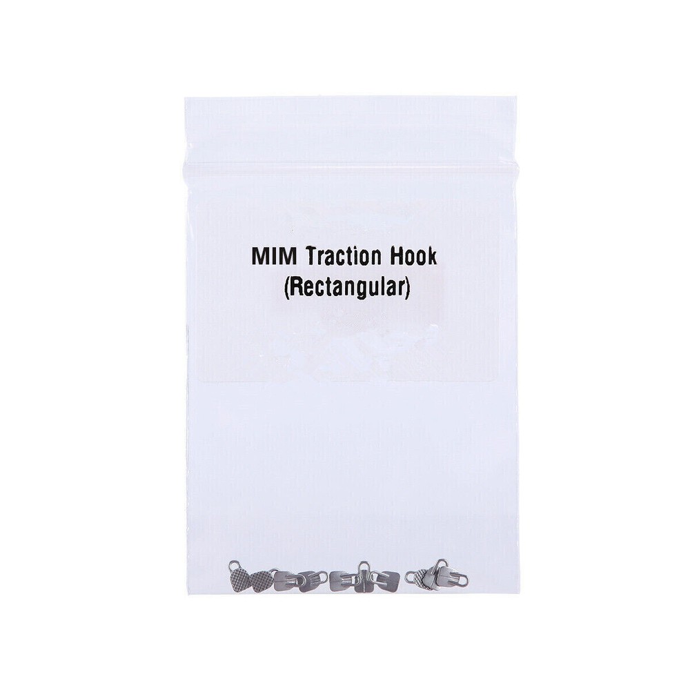 Dental Orthodontic Material Bondable Traction Hook Lingual Button Rectangular