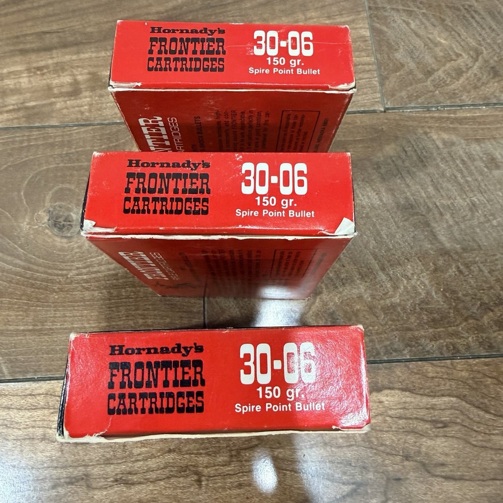 Vintage Frontier Cartridge Boxes – .30-06 Springfield (EMPTY)