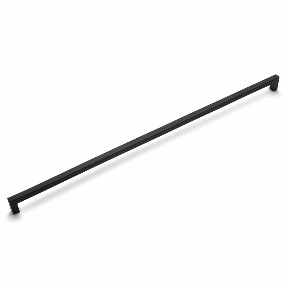 Cosmas Cabinet Hardware Flat Black Modern Handle Pulls #14777-448FB