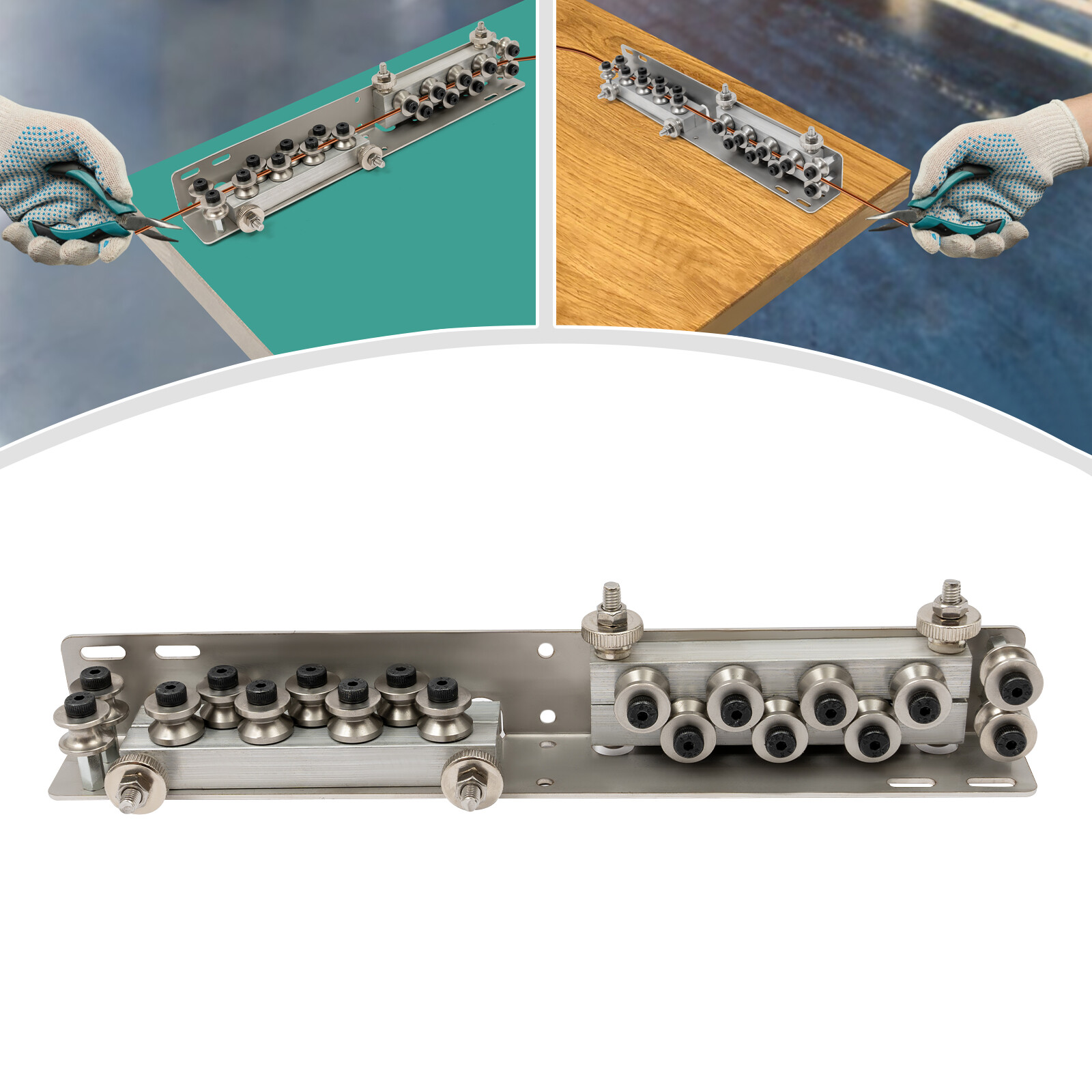 Wire Cable Straightener Manual Wire Straightener Wire Wheel Semi-Automatic New