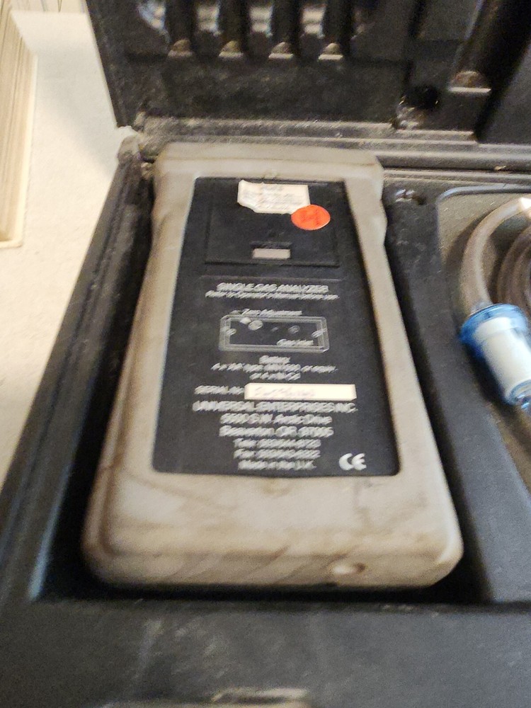 SINGLE GAS ANALYZER SGA91 KANE MAY CARBON MONOXIDE TESTER W/ CASE