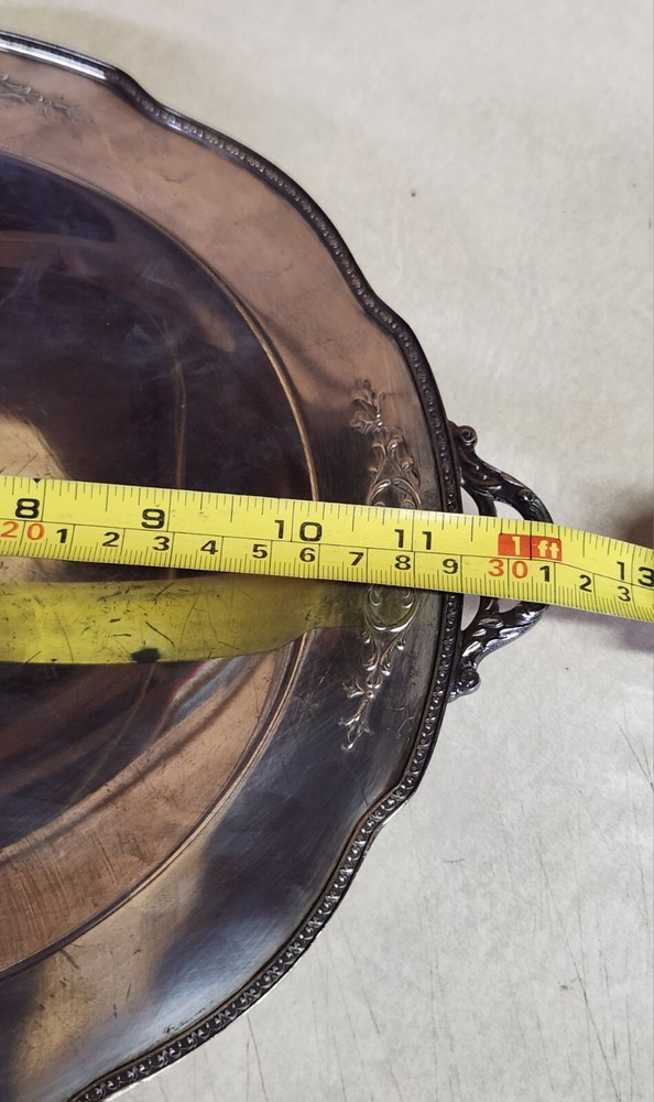 Homan Plate On Nickel W.M Mounts Louisiana Platter 03150