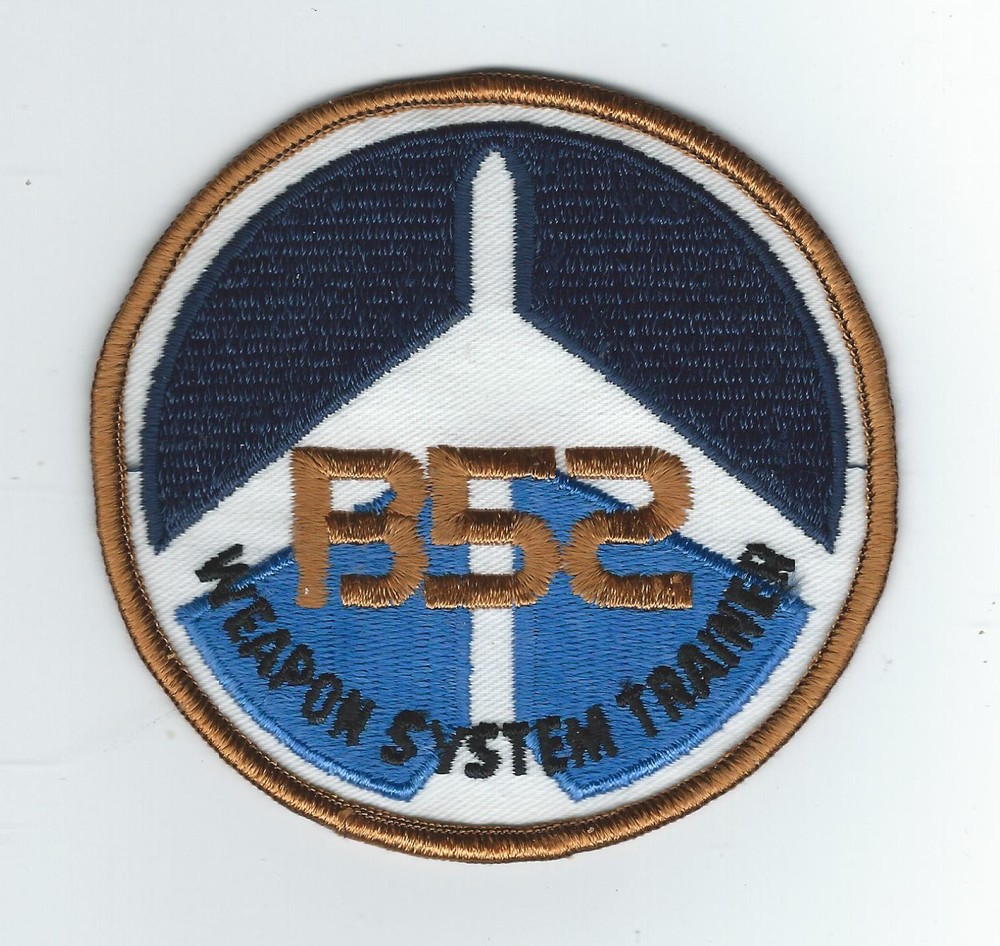 B-52 WEAPONS SYSTEM TRAINER patch