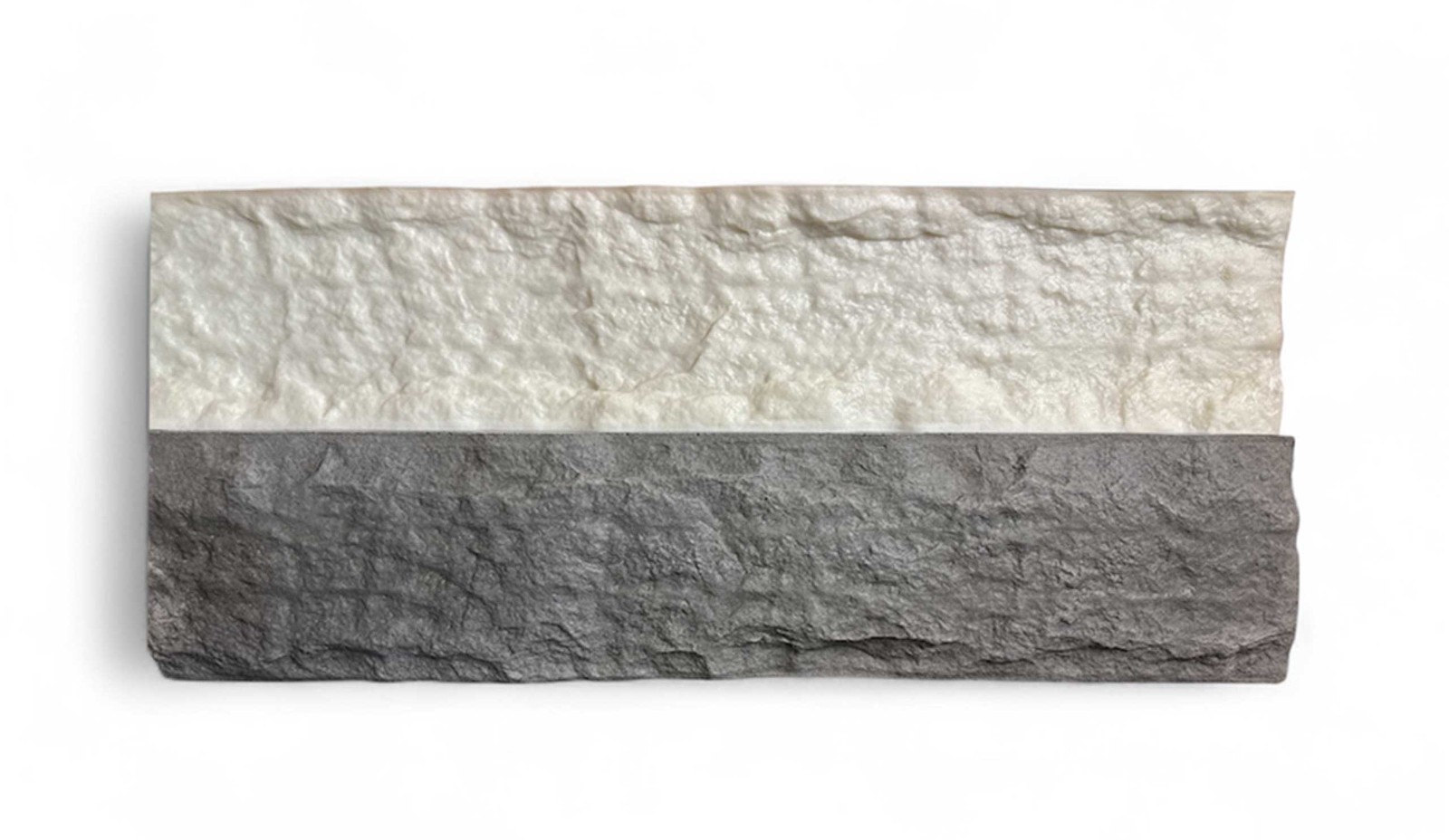 Chiseled Edge Concrete Step Form Liner, 8’L x 7.5”W x 1.5”D