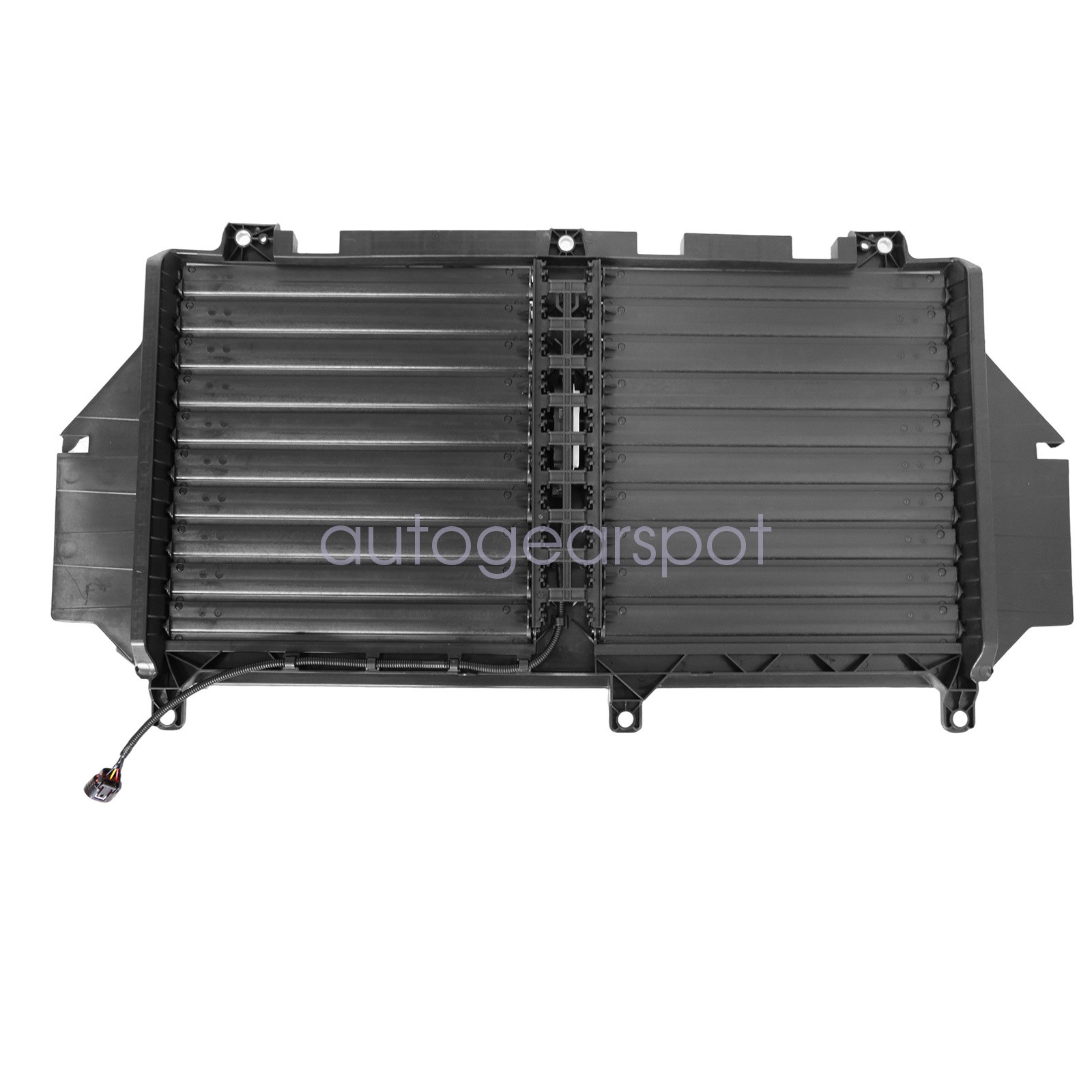 For 2024-2025 Toyota Tacoma Radiator Shutter With Motor Matte Black 2.4L