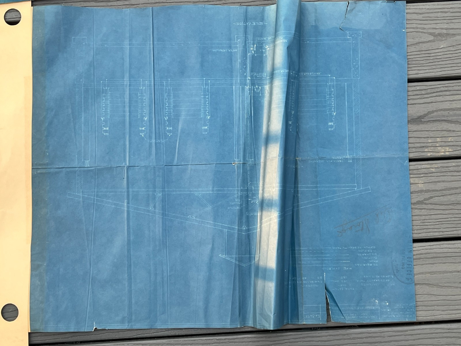 Lot 8 Vtg Industrial Blueprints Champion Paper Dorr Blue Print Dilts Blaw Knox