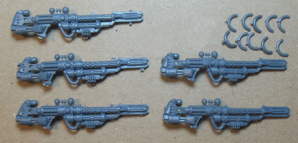 Xenos Armies - Necrons - Deathwatch Synaptic disintegrator (a) Kitbash Bits 40K