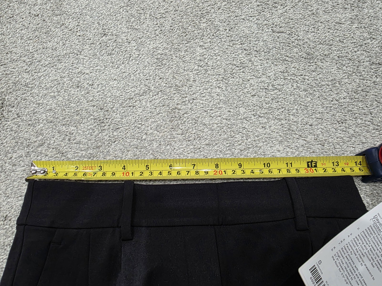 Lululemon Daydrift High-Rise Wide-Leg Trouser Regular Size S Color Black 31.5"