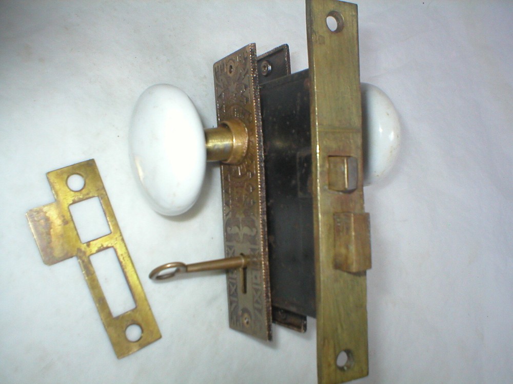 Antique Victorian Era Door Hardware