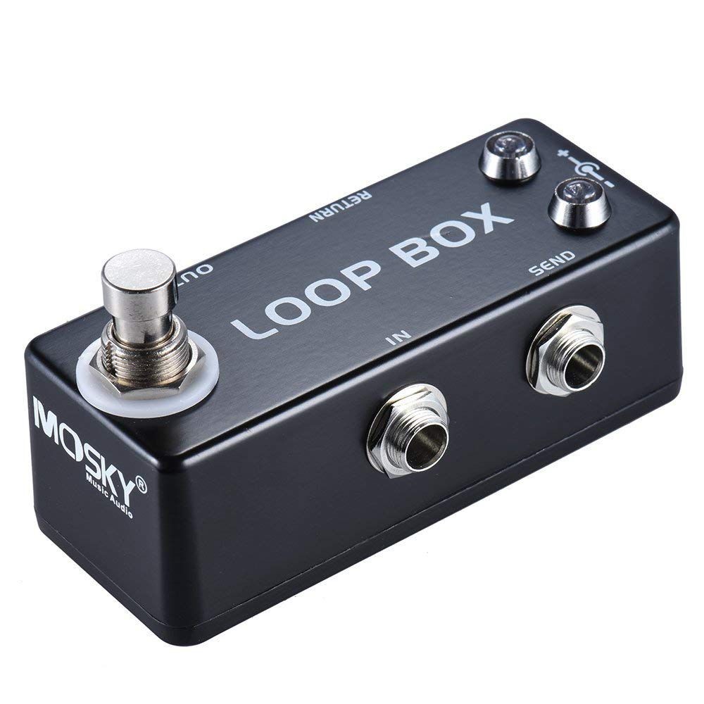 Guitar Pedal Loop Box Switcher Channel Selection True Bypass E6E92800