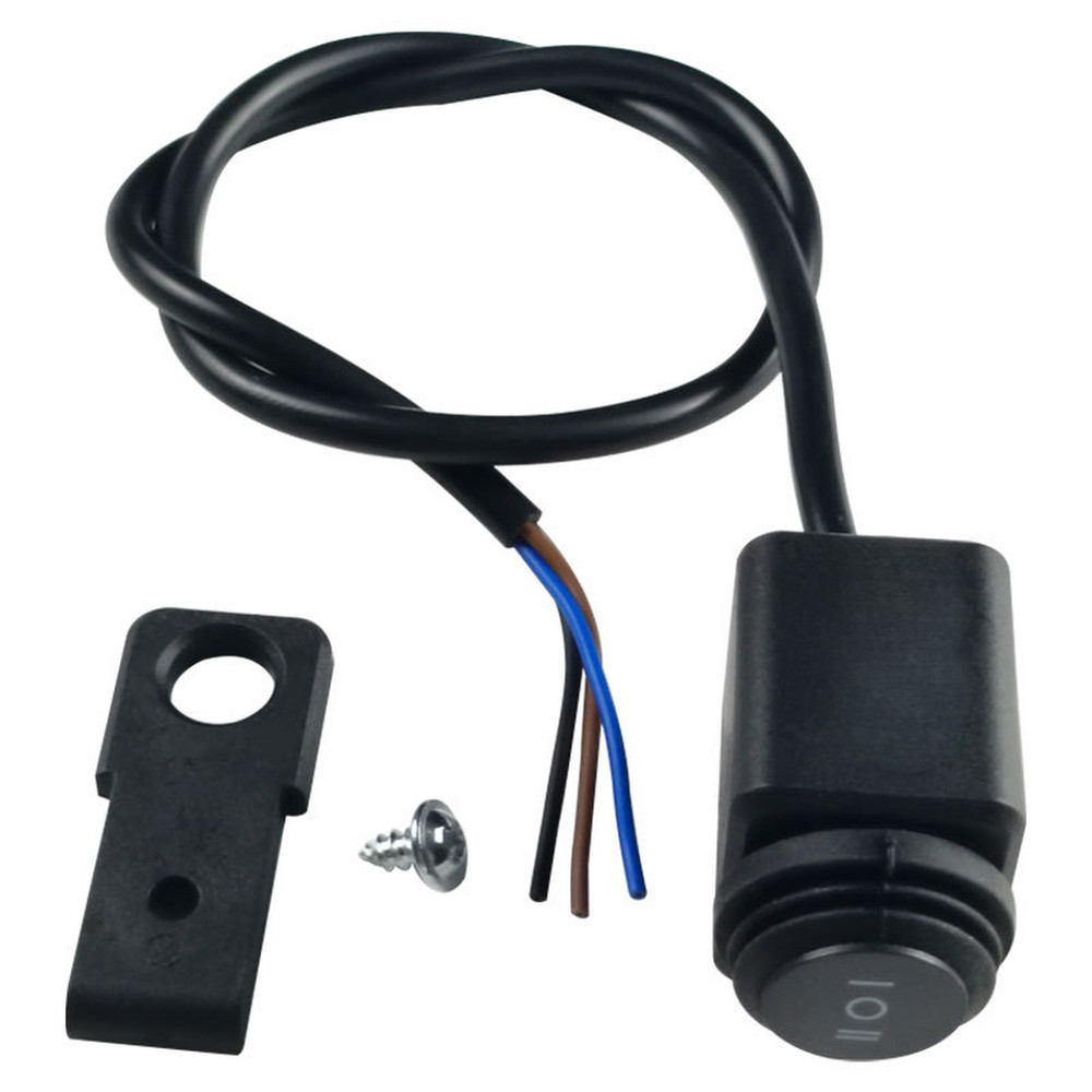 Motorcycle Rearview Mirror Plastic Switch Adjustable Fit for Various Bikes