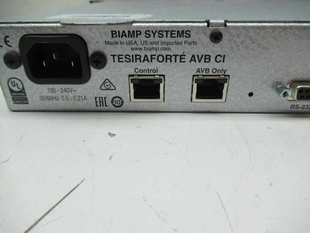 Biamp Tesira Forte AVB CI Digital Audio Processor