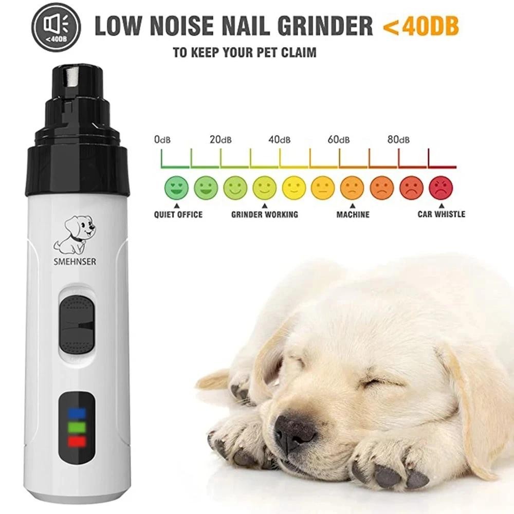 Heusom Silent Groom Pro Nail Grinder2025 Upgraded Dog Nail TrimmerRechargeable